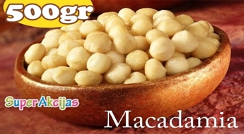 Makadamija (250 gr) - pats veselīgākais un dārgākais rieksts pasaulē - 40%