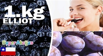 Žāvētās plūmes bez kauliņiem 1 KG
