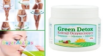 "Green Detox" attīrošais kokteilis enerģijai, vitalitātei, svara kontrolei!