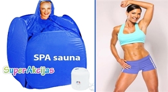 SPA salons Jūsu mājās! Pārnēsājama un kompakta SPA sauna ar 33% atlaidi!