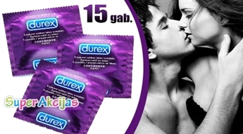 15 презервативов от "Durex"! Надёжная защита!