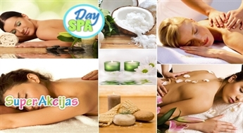 Day SPA - īslaicīgs kūrorts pilsētā! Dāvanu karte Ls 25 vērtībā brīnišķīgiem sejas un ķermeņa rituāliem!