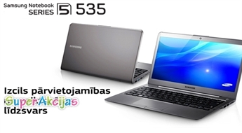 13,3" ультракомпактный ноутбук Samsung серии 5 535U3C-A05! Лёгкий, тонкий и прочный корпус!