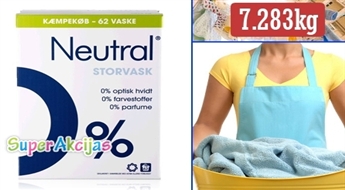 Стиральный порошок "Neutral" - находка для аллергиков и молодых мамочек! 7.283кг