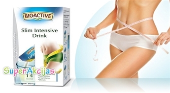 Dzēriens notievēšanai "Slim Intensive drink"! ar L-karnitīnu, hromu, inulīnu un zaļās tējas ekstraktu!