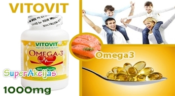 Рыбий жир Vitovit с высоким содержанием OMEGA3 (60 кап) для Вашего здоровья!
