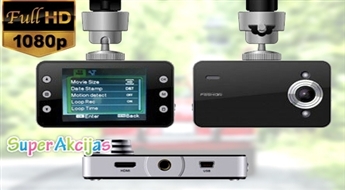 Palīgs ceļā jebkuram vadītājam! Videoreģistrators FULL HD G-SENSOR 1080P BLACKBOX!