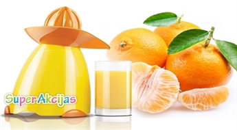 Lieliska C3 MixiCan citrusaugļu sulas spiede ar 45% atlaidi! Jūsu svaigām sulām