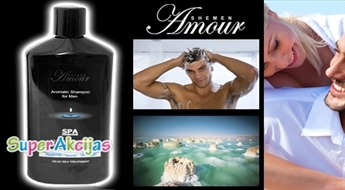 Profesionāls, aromātisks šampūns vīriešiem Shemen Amour, 500 ml!