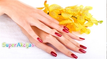 Manikīrs + Gelish. Manikīrs līdz 4 nedēļām -51%