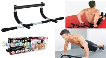 Турник IRON GYM для эффективных тренировок верхней части тела!
