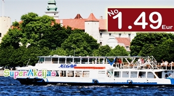 Saulrieta brauciens, Rīgas panorāma vai pastaiga uz Rīgas līča pusi uz kuģīša JELGAVA vai HORIZONTS