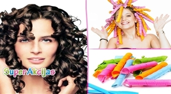 Vijīgas lokas viegli un ātri! Elastīgo matu ruļļu komplekts (14 gab.) CurlFormers!