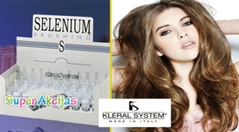 Ampula Kléral System Selenium Brushing - līdzeklis matu žāvēšanai un veidošanai ar termoaizsardzību!