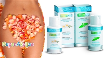 Intīmas kopšanas līdzeklis bez parabēniem un laurensulfātiem "Aloedermal", 250ml!