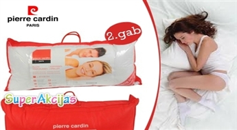 Divu spilvenu komplekts no Populāra zīmola Pierre Cardin