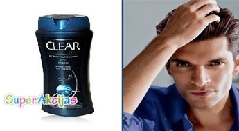 Clear men - efektīvs pretblaugznu šampūns ar mentola ekstraktu no Unilever 50 ml