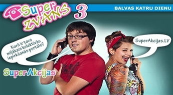 Konkurss – Superzvans 3, kur kopējais naudas laimests ir atkarīgs no dalībnieku daudzuma! Pievienojies arī TU!