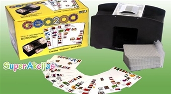 Игра GEO200 в комплекте с автоматическим перемешивателем карт на 50% дешевле!