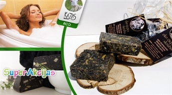 Eko ziepes-skrubis ar ārstnieciskām dūņām no Baldones – roku darbs ar 50% atlaidi!