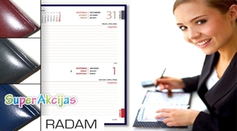 Элегантные и красивые дизайнерские ежедневники RADAM А5 размера на 2014 год!