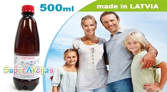 Sirds un asinsvadu veselībai! Nerafinēta SUPER Linsēklu eļļa, 0.5L!