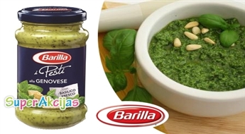 Itālija uz jūsu galda - ar BARILLA Pesto mērci! (190g)