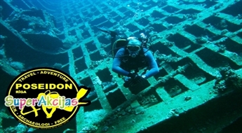 Iepazīšanās niršana ar akvalangu (introdive) ar 61% atlaidi no Dive Club Poseidon!