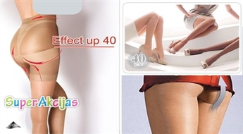 Figūru koriģējošas zeķubikses AJM ar push-up efektu, 40 DEN!