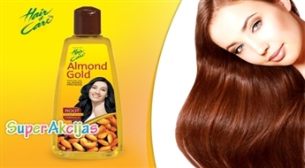 Hair & Care Zelta Mandele - eļļa-kondicionieris matiem, atjauno matus pat pēc ilgstošas krāsošanas!