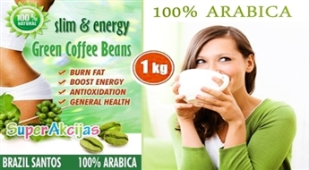 Slim&Energy green coffee – зелёный кофе для похудения! Худеем и улучшаем здоровье! 1 кг!