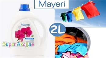Дружелюбный к природе гель для стирки белья Mayeri Sensitive, 2л - 50%!