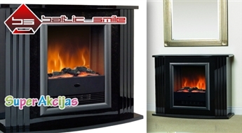 Электрический камин DIMPLEX Viotta de Luxe c уникальным эффектом пламени Optiflame (топка) по особой цене!