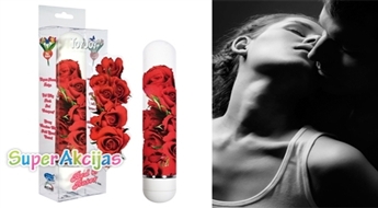 Īpaša dizaina vibrators BED OF ROSES!