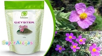 Листья растения Cistus incanus в сушеном виде против болезней, переносимых клещами (100 гр)