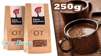 Источник долголетия - дробленые живые какао-бобы! (250г)