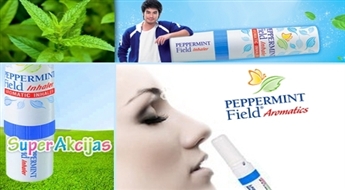 Карманный ингалятор Peppermint Field для лечения простудных заболеваний, болезней дыхательных путей!