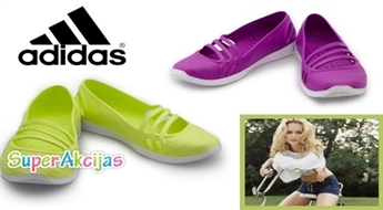 Stilīgas "ADIDAS QT Comfort" sieviešu laiviņas dažādās krāsās ar 44% atlaidi