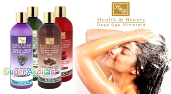 Высококачественные лечебные шампуни с минералами Мертвого моря "Health & Beauty"!