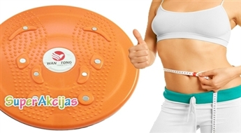 Диск „Waist Twisting“ для идеальной талии! Занимайтесь спортом в удобное для Вас время!