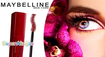 Izteiksmīga un pavedinoša Lash Stiletto Volume skropstu tuša no Maybelline!