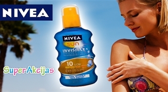 Солнцезащитный спрей НЕВИДИМАЯ ЗАЩИТА SPF10 от NIVEA!
