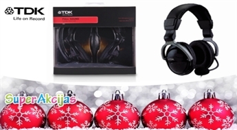 Чистый и мощный звук в полноразмерных наушниках TDK ST- 600!