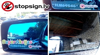 Auto stiklu un spoguļu marķēšana! Neļauj sevi apzagt!