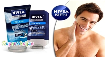 Гель для бритья и лосьон после бритья для мужчин от NIVEA!