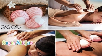 Jaunums! SPA masāža ar Vidusjūras gliemežvākiem ķermeņa un gara līdzsvarošanai un relaksācijai par iepazīšanās cenu!