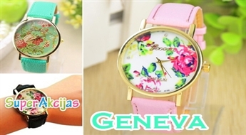 Elegants sieviešu rokas pulkstenis Geneva - 60%