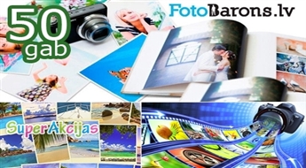 MINOLTA: изготовление фотографий (50 шт.) - 50%