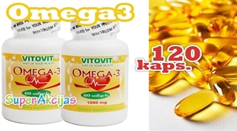 Рыбий жир Vitovit с высоким содержанием OMEGA3 (120 кап) для Вашего здоровья!