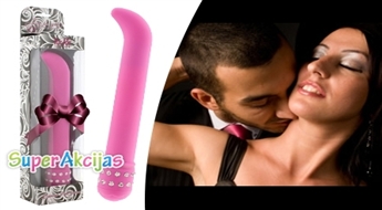 Стимулятор точки G DIAMOND PINK GSENSE VIBE украшенный кристаллами!